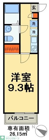 ルミナスハナ稔台の物件間取画像